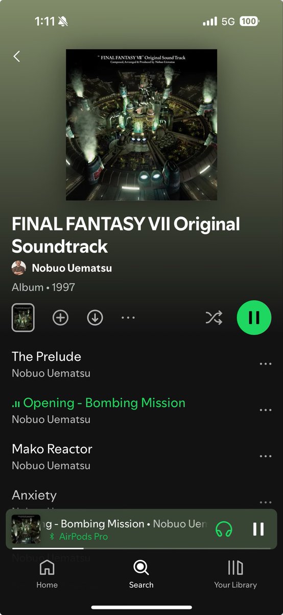 No, I am not listening to Final Fantasy 7 soundtrack while I work… who would do that? 🤓🤪

#finalfantasy7 #retrogaming