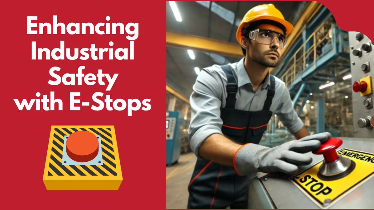 automationdist's tweet photo. *Watch Now* Enhancing Industrial Safety: The Essential Role of Emergency Stops https://t.co/JTrHj2N159 via @YouTube https://t.co/C6Xf4cYPv8