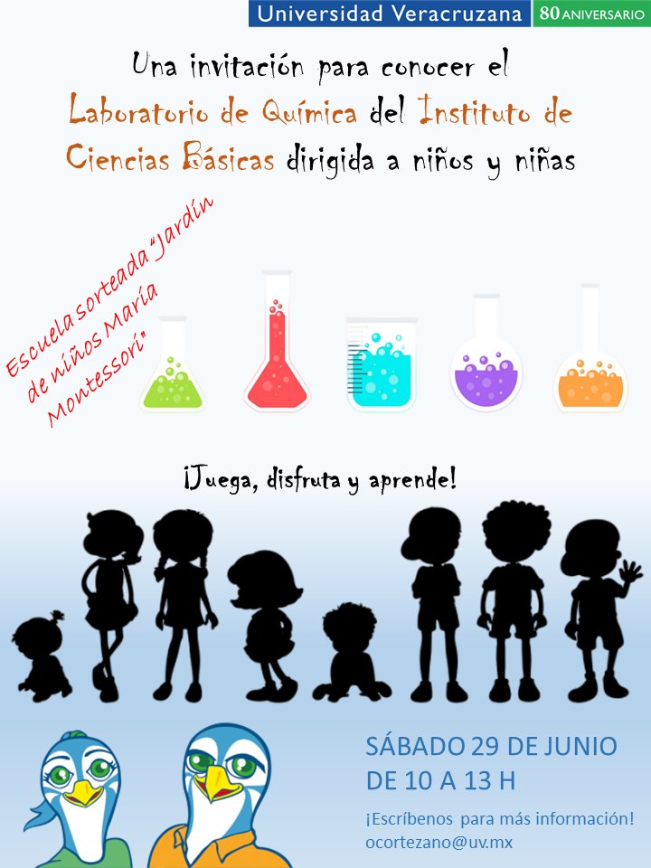 Agradezco su valioso apoyo para la difusión del próximo evento en el que recibiremos en nuestros laboratorios a los futuros profesionistas: