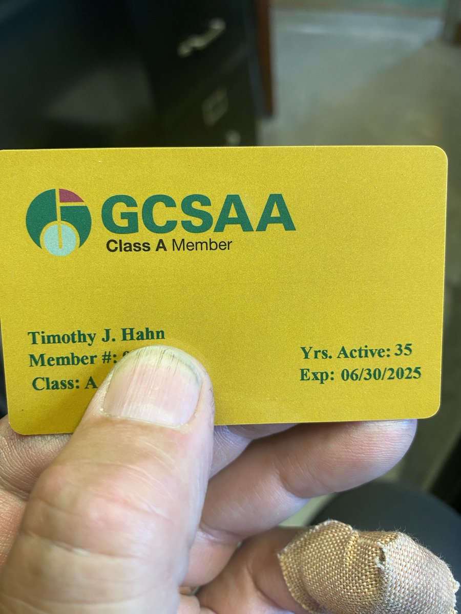 Wow. Been at this for a while!
#GCSAA #GCSANY