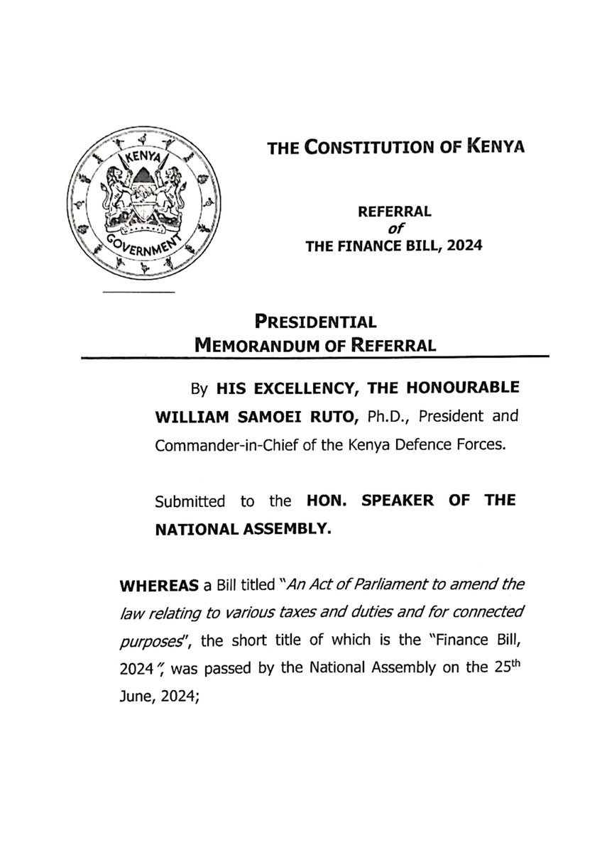 William Samoei Ruto, PhD tweet media