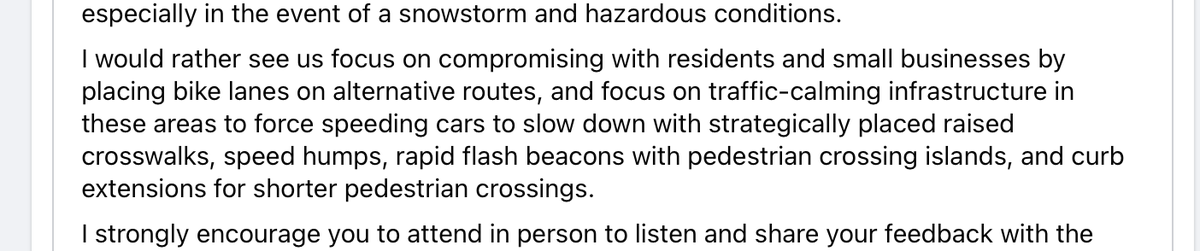 FortPointer's tweet photo. Report of a pedestrian hit by a driver in Southie yesterday. 

ALSO: "Alternate routes" for cyclists are mentioned again. Has groundwork been laid to identify "alternate routes," building support from residents living on these routes? If not, why not? 🤔

https://t.co/O2YYK9U933 https://t.co/qusXPAz7cd