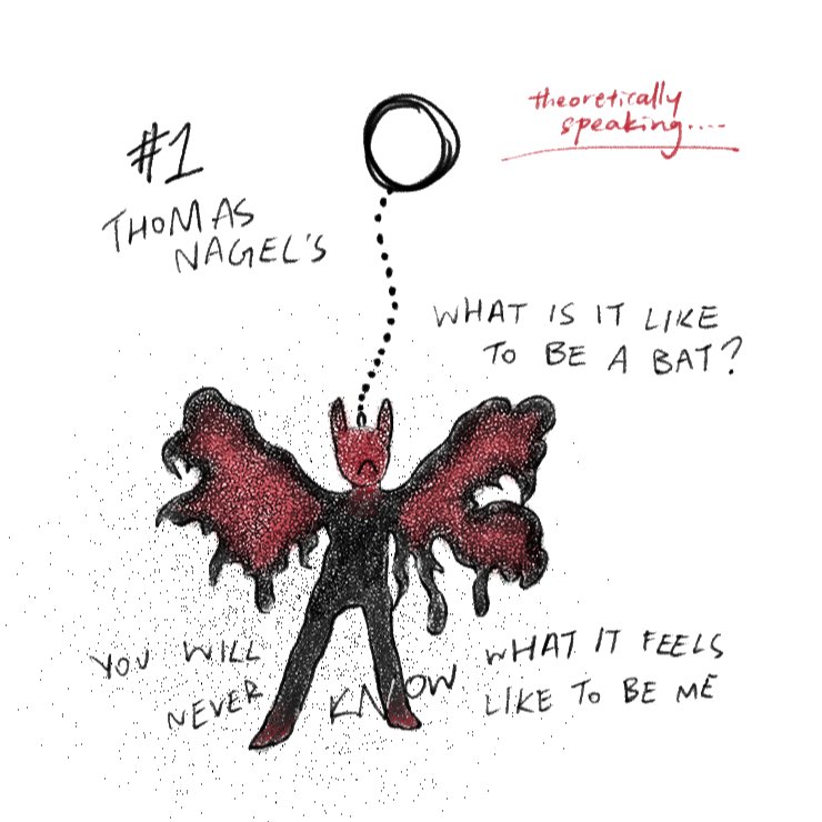 spcbgstr00's tweet photo. just sketched my first design!! 

chose to base this on thomas nagel's piece "what is it like to be a bat?" (philosophy of mind).

next step: bring it to life with clay. so excited to make my toy!!

p.s. i'm making philosophy fashionable!

@_buildspace @_nightsweekends @FarzaTV https://t.co/QVnTSPEu28