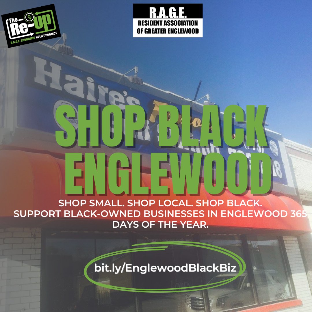 Join_RAGE's tweet image. Need a gift? A good meal? Check out the Greater Englewood Black-Owned Business Directory &amp;amp;  discover hidden gems in your own neighborhood, like Haire's Gulf Shrimp! Join the movement to #ReUpEnglewood and #shopblack &amp;amp; #shopenglewood! 👉🏾 bit.ly/EnglewoodBlack…