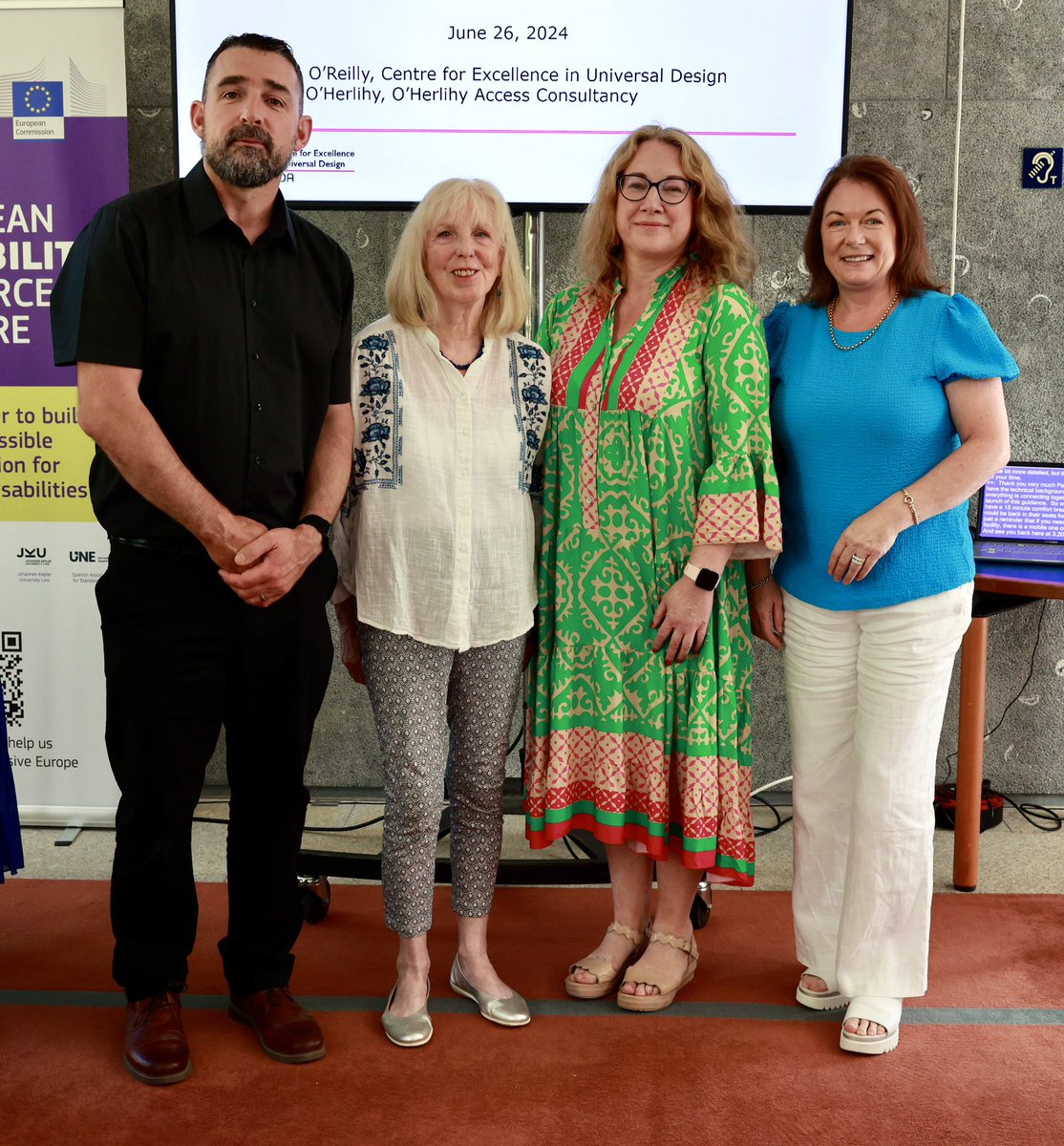 Changing Places Ireland (@changingplacesi) on Twitter photo Introducing the our Changing Places Ireland team who attended the launch of the <a href="/CEUD_NDA/">Centre for Excellence in Universal Design (CEUD)</a> Universal Design guidelines for Changing places toilets
today at the <a href="/NDAIreland/">National Disability Authority</a>
Ann Healy Introducing the our Changing Places Ireland team who attended the launch of the <a href="/CEUD_NDA/">Centre for Excellence in Universal Design (CEUD)</a> Universal Design guidelines for Changing places toilets
today at the <a href="/NDAIreland/">National Disability Authority</a>
Ann Healy