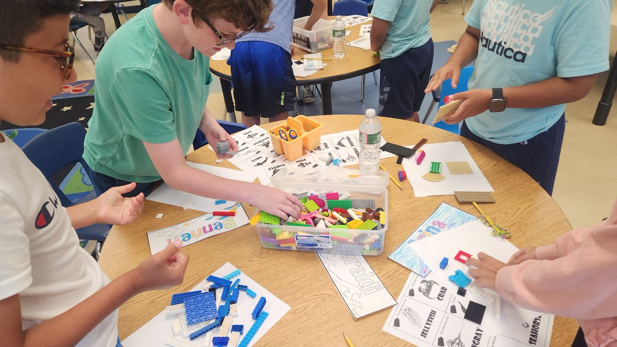 Mrs.Koby (@kobymrs) on Twitter photo First STEAM Wednesday at Summer Boosters. Plan, design and build a sea animal out of Legos. We had hermit crabs, a platypus, turtles and more! <a href="/KalliTriantafi1/">Kalli Triantafillakis</a> First STEAM Wednesday at Summer Boosters. Plan, design and build a sea animal out of Legos. We had hermit crabs, a platypus, turtles and more! <a href="/KalliTriantafi1/">Kalli Triantafillakis</a>