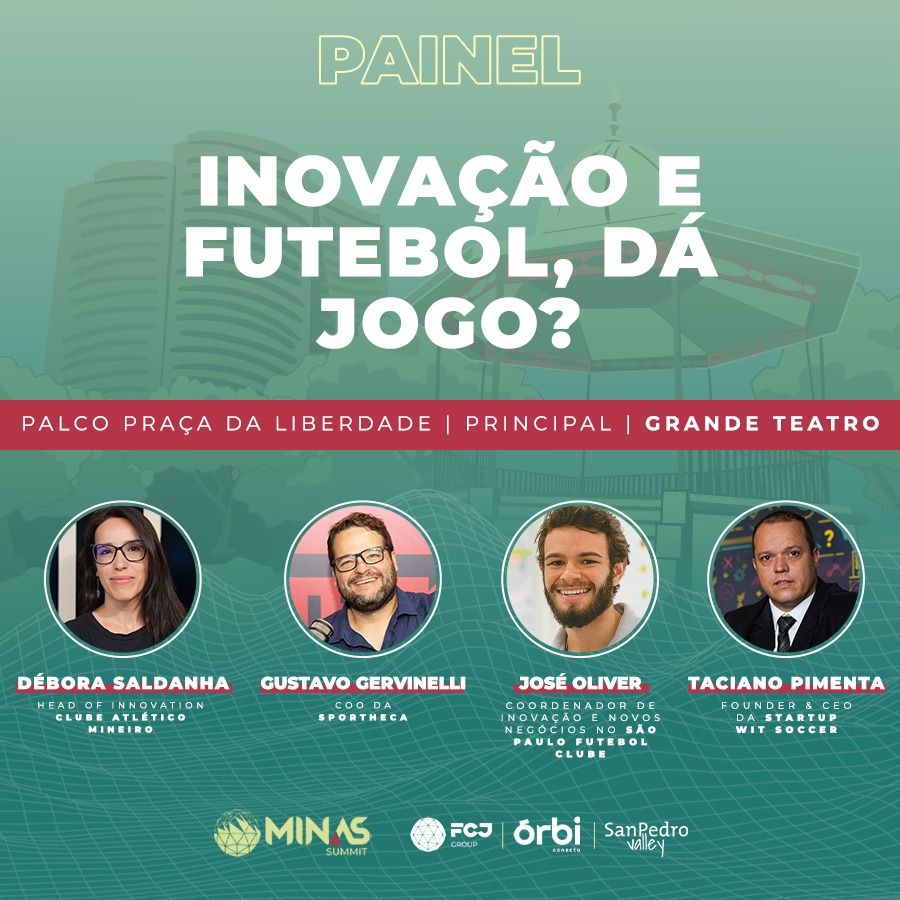 debsaldanha's tweet photo. Amanhã terei a honra de participar do Minas Summit e falar das ações de Inovação do Galo, a cultura de inovação e os desafios no futebol. Um dos maiores eventos de inovação corporativa de Minas e do Brasil!! https://t.co/RoGK52R8KQ