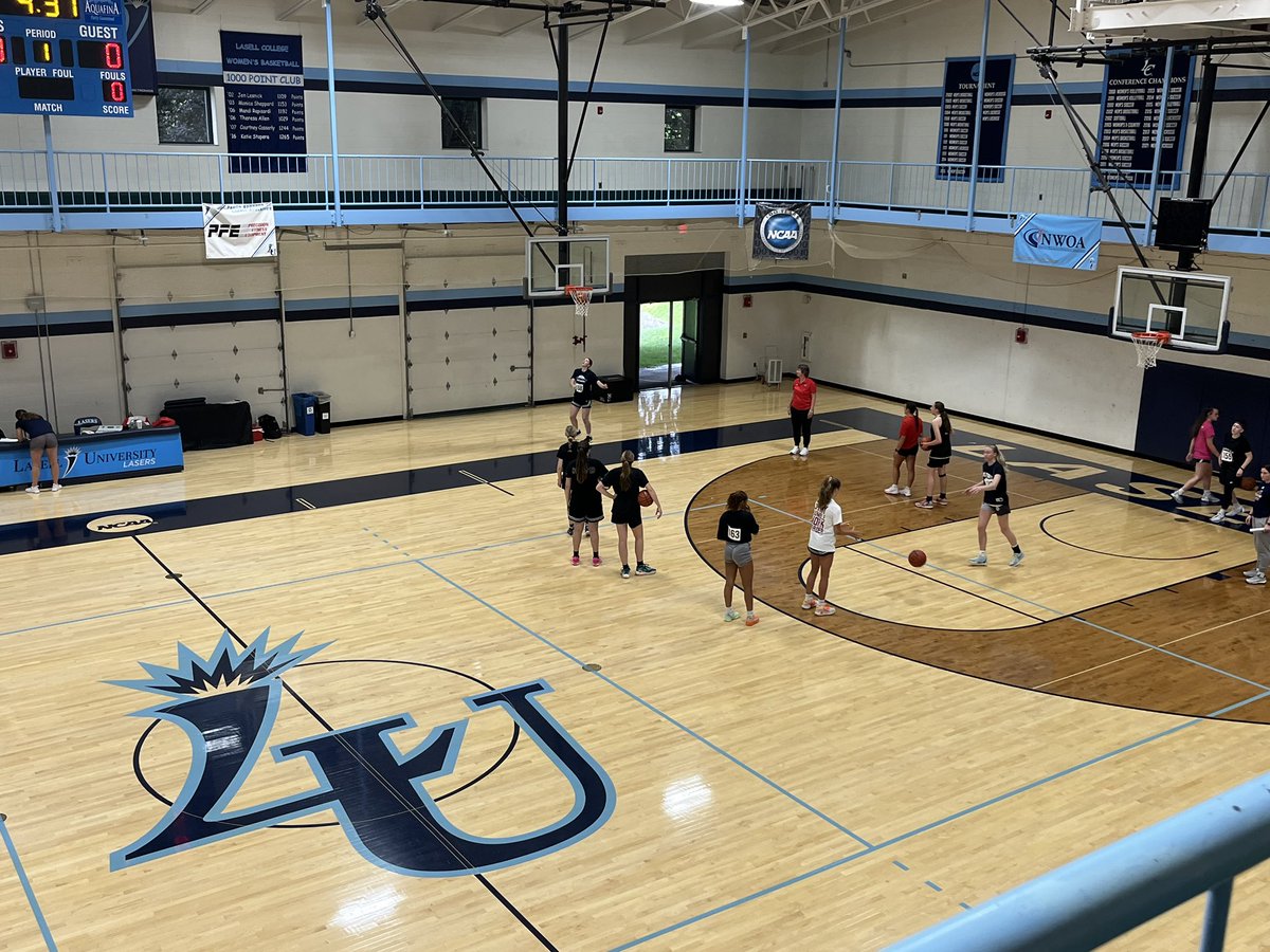 skylarbarton07's tweet photo. Another two days of hard work at Lasell University and Rhode Island College. @LasellWBB @RICWBB @CoachJCos https://t.co/A0jAoGORqO