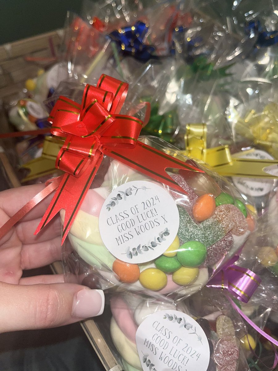 Make sure you come to see me tomorrow Year 11 for your sweet bag and very emotional good luck cards🥹 another year over! #Classof2024