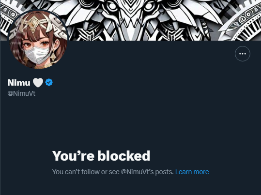 Apoyé a Nimu por la polémica y terminó bloqueándome😭