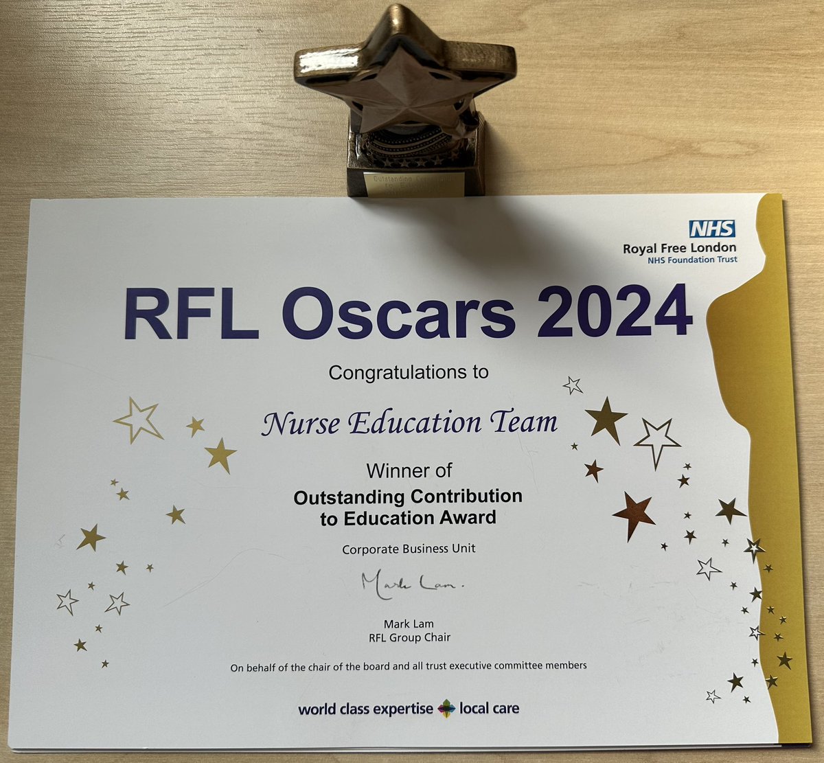 Jansen_DeLeon's tweet photo. Thank you for acknowledging the work of our team at the RFL Oscars Event, it feels so good that we won. I am also grateful for my individual nomination. Today has been a really unforgettable  and fruitful day 😊 @maggiemaxfield @ces_coleman @Deirdre_Quirke_ @pgri https://t.co/coWV9CAqqc