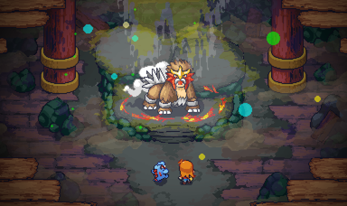 angryMonsterHam's tweet image. Entei encounter! done for @Catoust 

if you want to get your own legendary encounter, comis are always open 🥳

#pokemon #entei