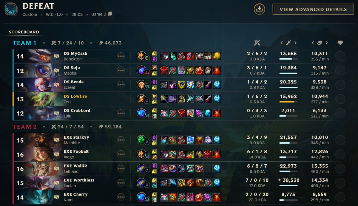 We lose the Game vs <a href="/exile_esportscz/">EXILE esports</a>