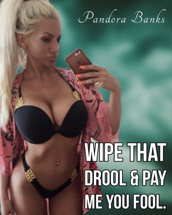 Wipe that drool and pay me you fool