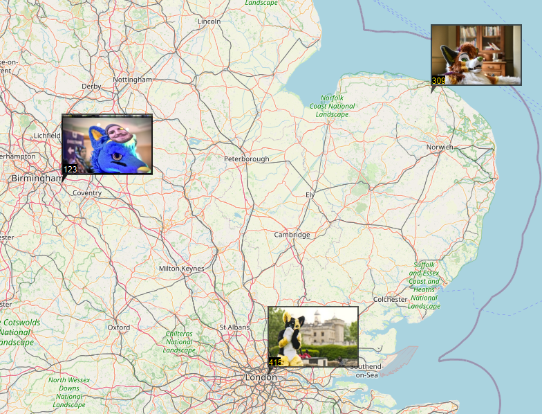 Geo tagged photos are fun ^^
I want to see your maps!