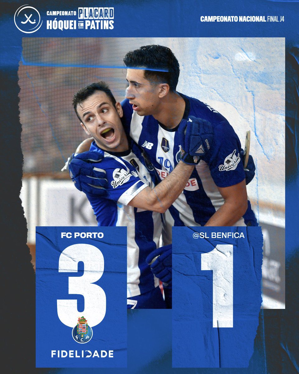 JÁ ESTÁ!!! CAMPEÕES NACIONAIS!! 🏆

#FCPortoHoquei #FCPortoSports