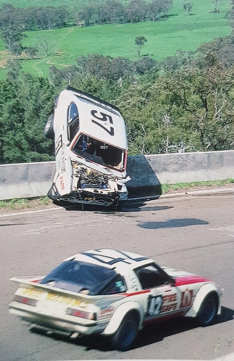 RSF_Motorsport's tweet photo. #42 Terry Ryan / Graham Storah, Mazda RX-7.
#57 Laurie Hazelton/Jerry Strauberg, Ford Capri III 3.0S.
1000 kilometers Bathurst, 1983.
#AEC #Endurance #Bathurst #MountPanorama #Ryan #Storah #Hazelton #Strauberg #Mazda #Ford https://t.co/CJyiWqlWkD