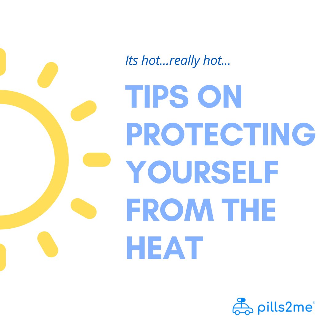 Pills2Me's tweet photo. It's hot…really hot! 🌡️

Check out these tips to stay cool and healthy during these scorching summer months.☀️ #Pills2Me #caredelivered #staycool #heatsafety

https://t.co/R6Xrm8Jc9B https://t.co/eeGvC0I2q8