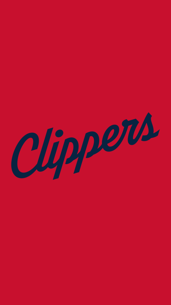 LAClippers's tweet photo. Refresh your phones with our new look 📲👀

#WallpaperWednesday https://t.co/RHS04DkcIH