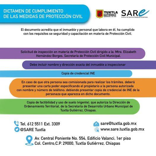SARE_Tuxtla's tweet photo. La Factibilidad de Uso y Destino de Suelo ahora mas facil de tramitar https://t.co/uGNjLfACKh #tramitesare #SareTuxtla https://t.co/axNM7tOeWf