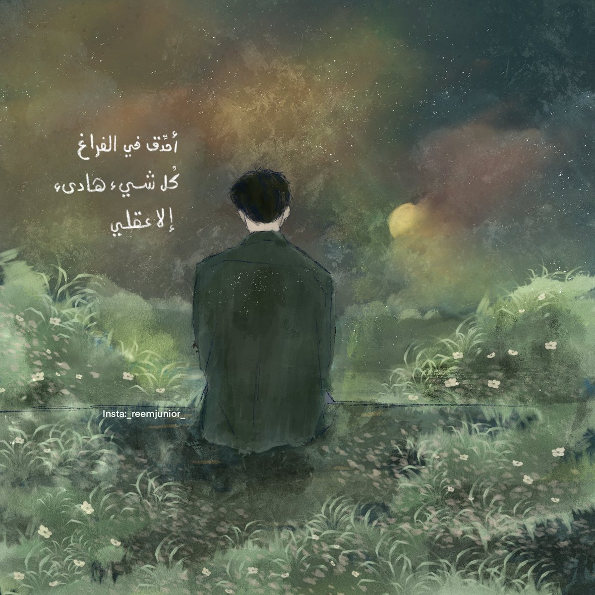 iMessyvibes's tweet photo. " أحدق في الفراغ
كل شيء هادئ 
الا عقلي"

Insta:_reemjunior_ https://t.co/UIAARrNH2J