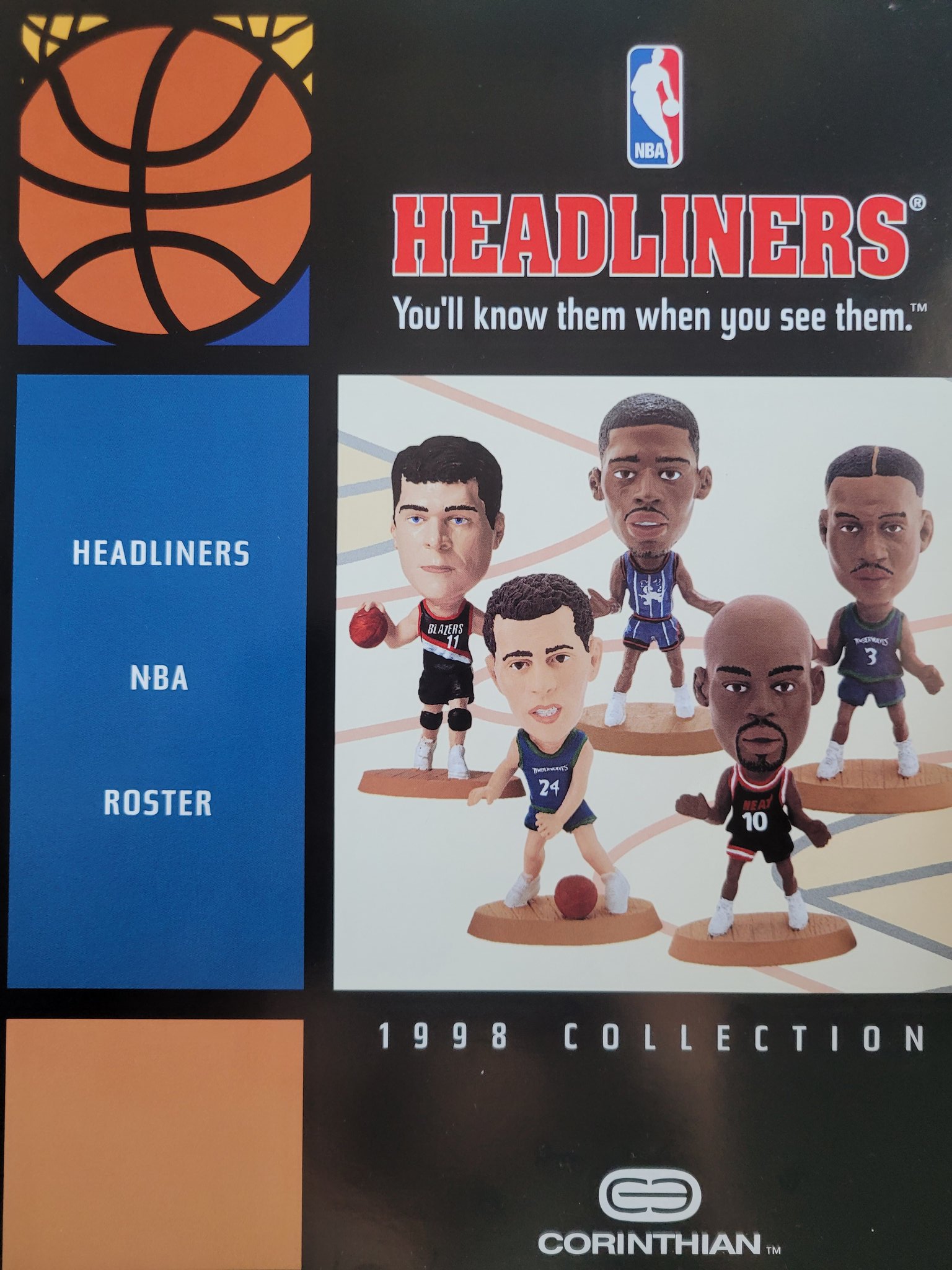 NBA 90年代ミニフィギュア Corinthianヘッドライナーズ - メルカリ
