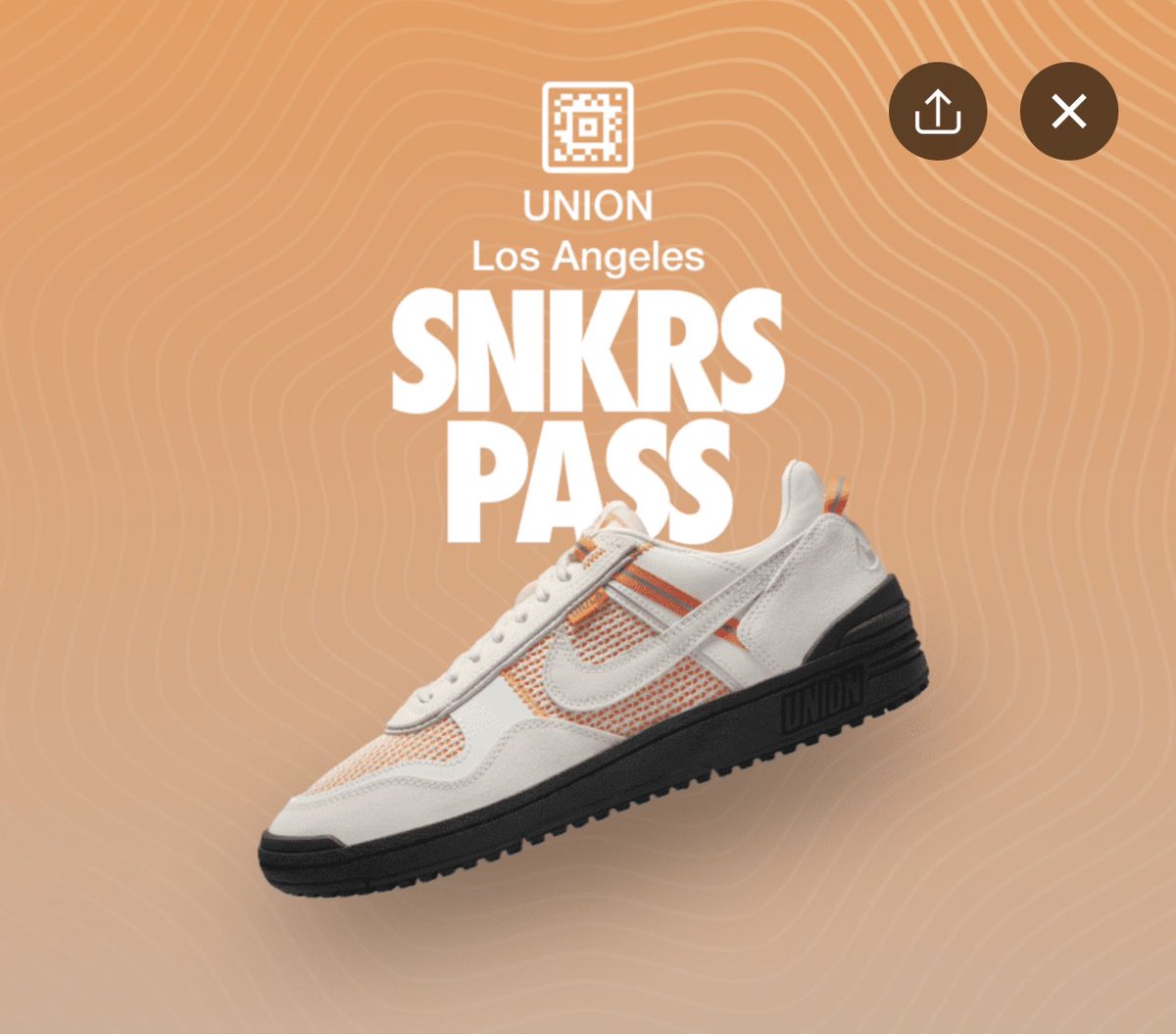 SnkrsStock's tweet photo. SNKR PASS FOR LA https://t.co/z8KxaPHQVG