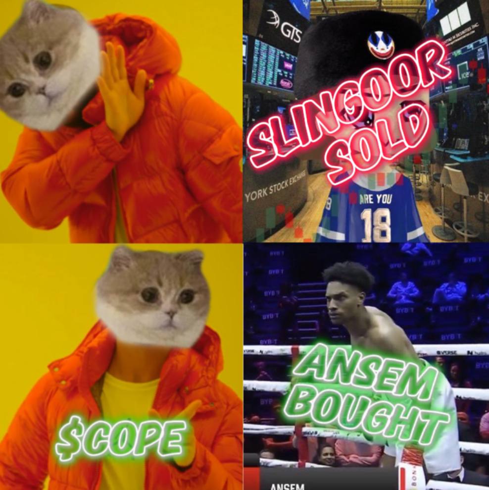 The devs went to sleep after being up 20 hours pushing the chart. We wake up and you jeeted. $COPE harder