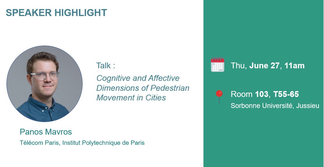 📢 Talk Alert| We are pleased to have Panos Mavros, Assistant Professor at <a href="/telecomparis/">Télécom Paris</a> , Institut Polytechnique de Paris as an invited speaker tomorrow
👤👉 perso.telecom-paristech.fr/pmavros/ 
🗓️ June 27 2024, 11 AM
📍 Room 103, T55-65, <a href="/Sorbonne_Univ_/">Sorbonne Université</a>