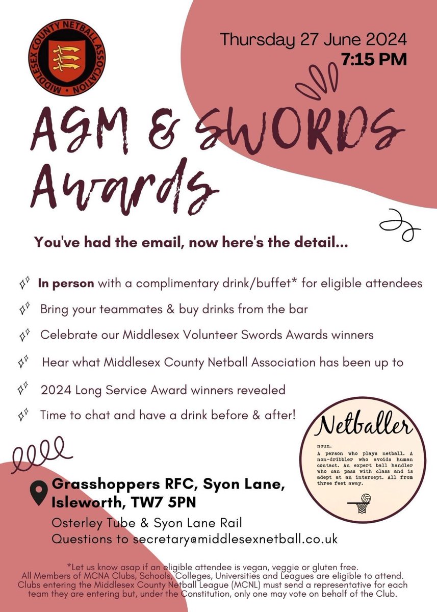 Middlesex Netball tweet media