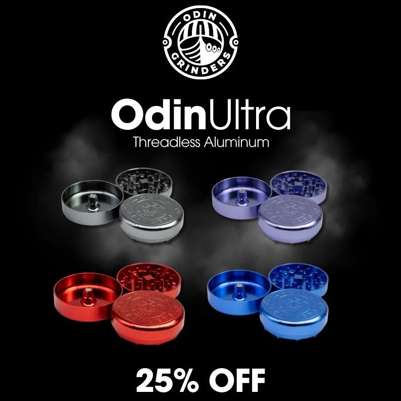 odingrinders's tweet image. ULTRA GRINDERS 25% OFF CODE "ULTRA" AT CHECKOUT