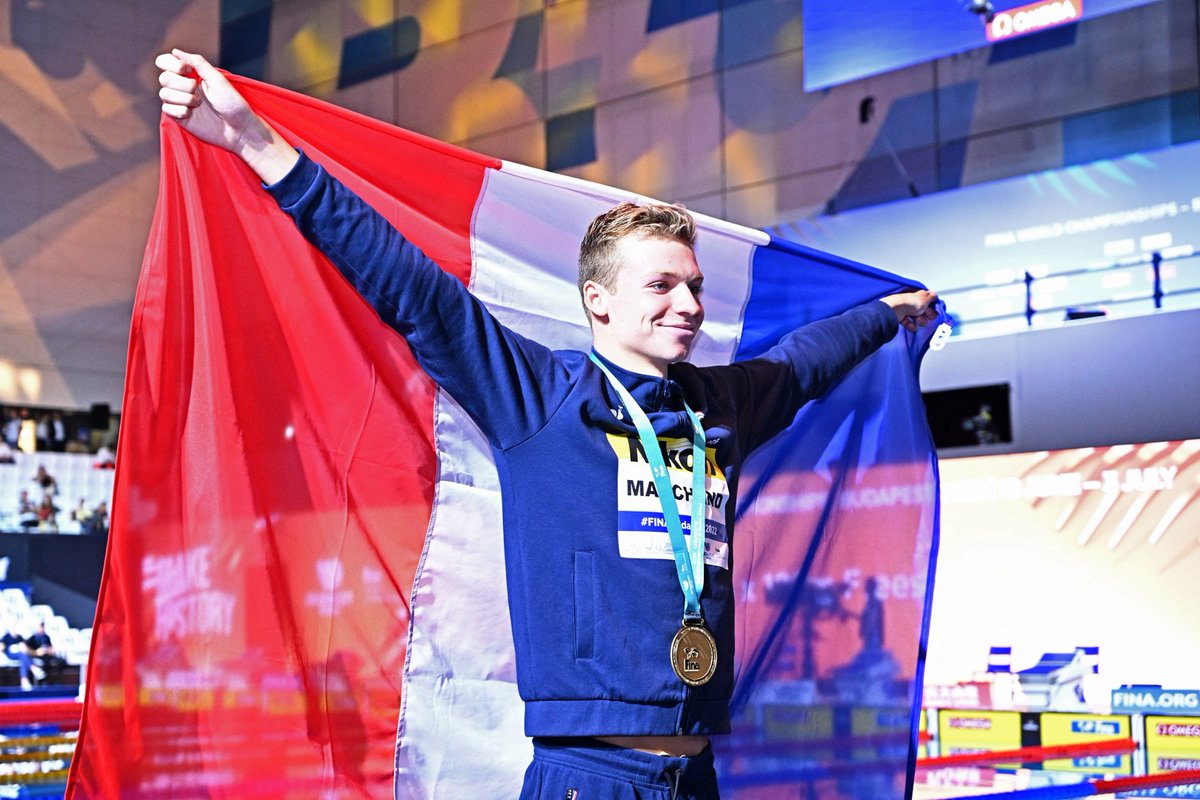 actuswim's tweet photo. Léon Marchand🇫🇷

Le programme officiel de notre GOAT français est enfin sorti pour les JO de paris🗼

- 400 m 4 nages
- 200 m papillon
- 200 m brasse 
- 200 m 4 nages
- 4 x 100 m 4 nages

Ça promet du lourd🔥

#Natation https://t.co/WVTrHDNrgb