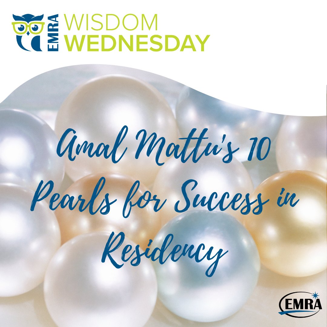 emresidents (@emresidents) on Twitter photo 📣 Welcome to Wisdom Wednesday! We're kicking off this new thing with some timeless advice for all the #EMBound and new interns: Amal Mattu's 10 Pearls for Success in Residency. (Thanks for the throwback assist, <a href="/amalmattu/">Amal Mattu</a> <a href="/JessWernerMD/">Jessie Werner</a>)
Listen here 👉 bit.ly/3zs8Alo 📣 Welcome to Wisdom Wednesday! We're kicking off this new thing with some timeless advice for all the #EMBound and new interns: Amal Mattu's 10 Pearls for Success in Residency. (Thanks for the throwback assist, <a href="/amalmattu/">Amal Mattu</a> <a href="/JessWernerMD/">Jessie Werner</a>)
Listen here 👉 bit.ly/3zs8Alo