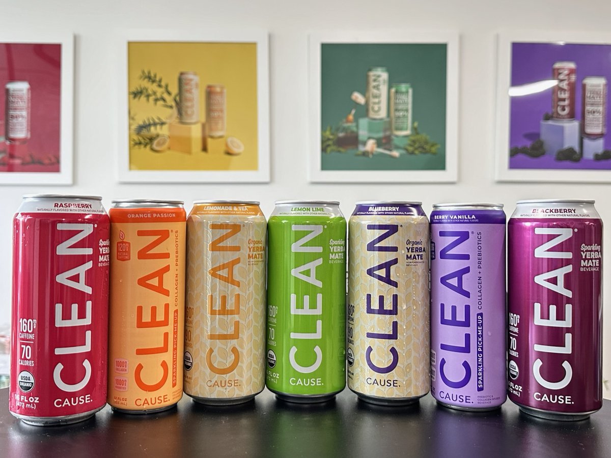 cleancause's tweet photo. Happy Pride!! ❤️🧡💛💚💙💜⁠
-The CLEAN Team⁠
⁠
#pride #CLEANCause #yerbamate #SoberCommunity https://t.co/F9tYSxOqDn