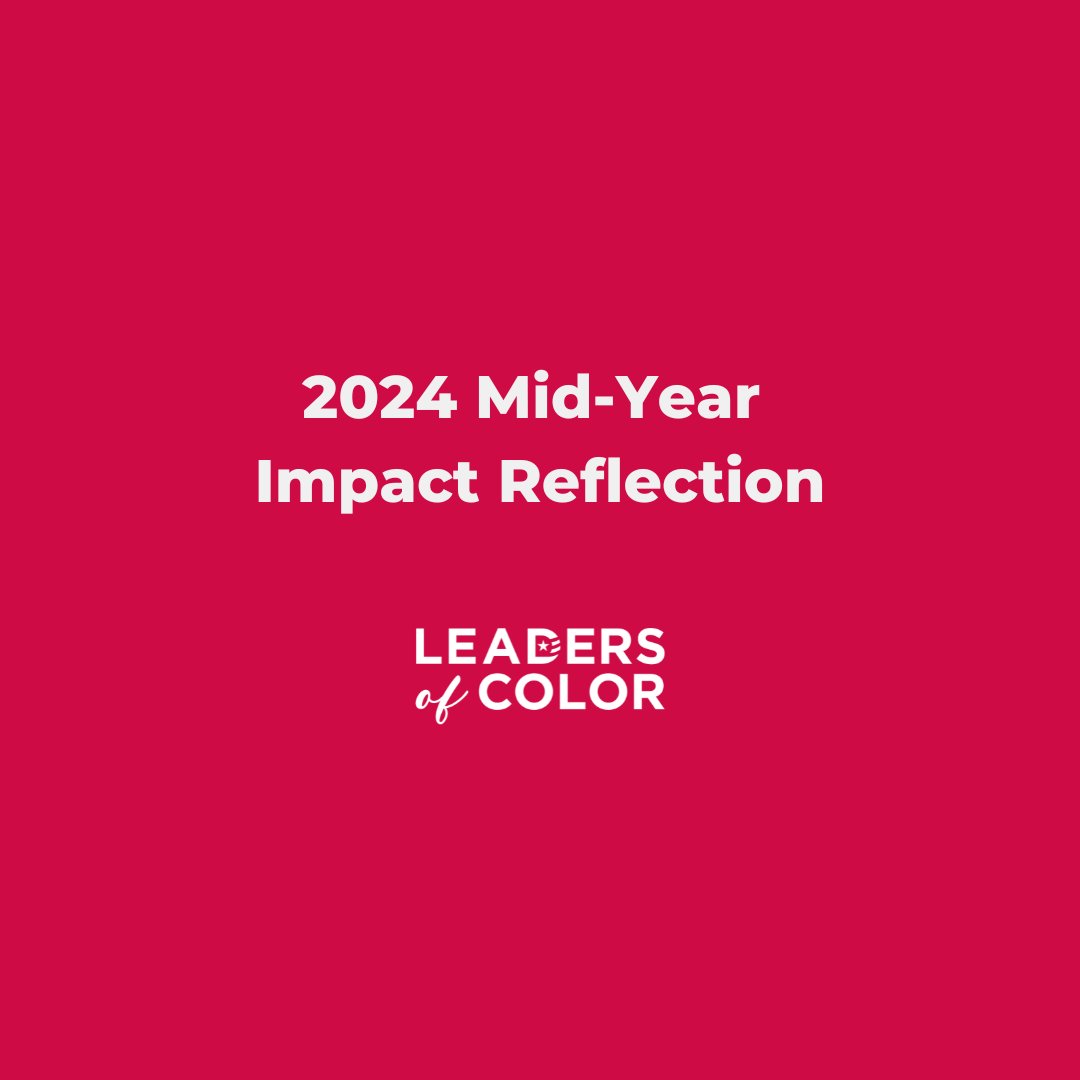 At the mid-way point of 2024, we are taking stock of the incredible progress our alumni have made across our sites in education policy, political and civic leadership, and community engagement. Checkout some achievements of our fellows so far this year!  leadersofcolor.net/blogs