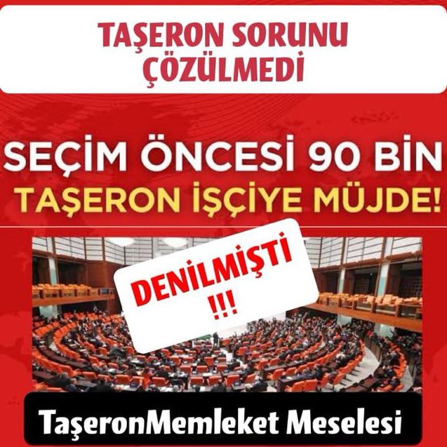 TaşeronMemleket Meselesi