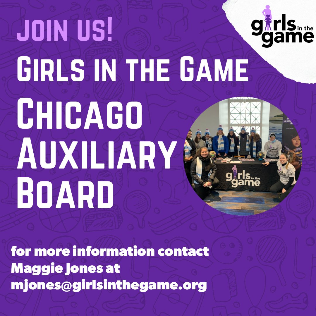 We are looking for new members who want to expand their personal and professional networks and make a difference!
-Auxiliary Board Members take part in
-Monthly meetings
-Special volunteer opportunities
-Event planning
-Networking
-Fundraising
-Being a voice for #Girlsinthegame!