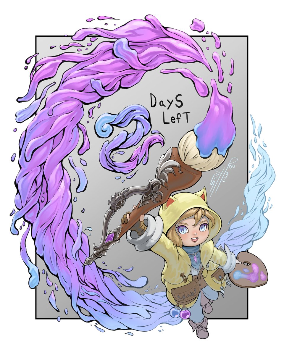 Saidypoo's tweet photo. 2 days until Early Access :O #DawntrailCountdown #Dawntrail #ffxivart https://t.co/wtqxFJ0eDX