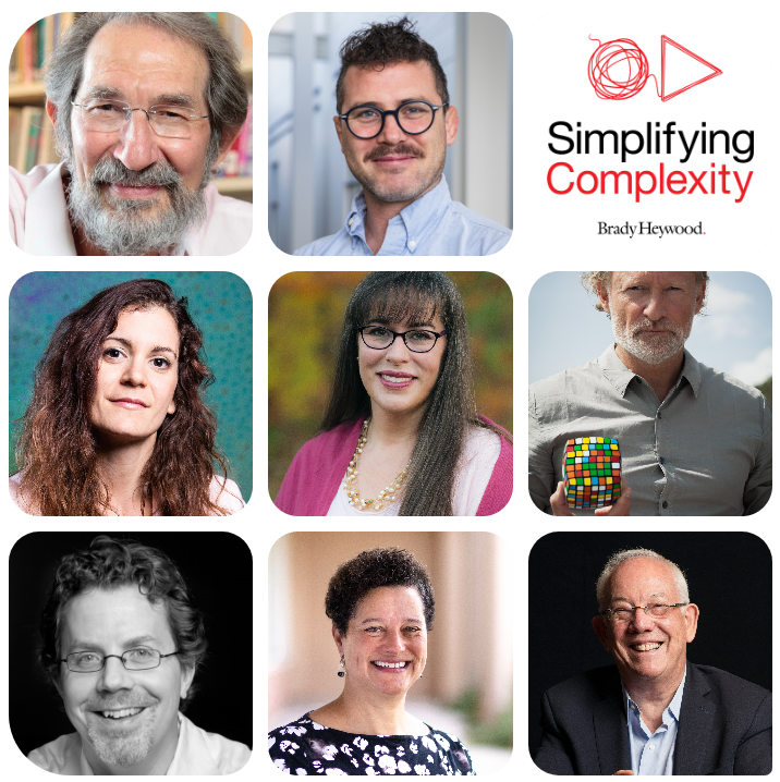 BHComplexity's tweet image. Who would you like to hear from as a guest on our #SimplifyingComplexity podcast?
Suggest and tag some guests. Tell us what topics we should cover with them.
#ComplexityScience #SystemsThinking #ComplexSystems #ChaosTheory #AgentBasedModeling #ComplexityEconomics