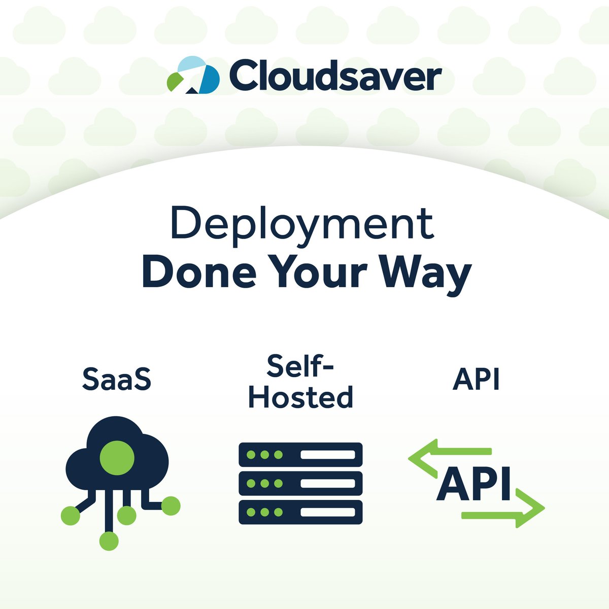 SaaS, and Self-Deployed, and API oh my 🤯! The Cloudsaver platform has folks turning heads at how many deployment options are available. hubs.li/Q02DdQ1N0
#saas #api #FinOps #CloudCost #Cloud