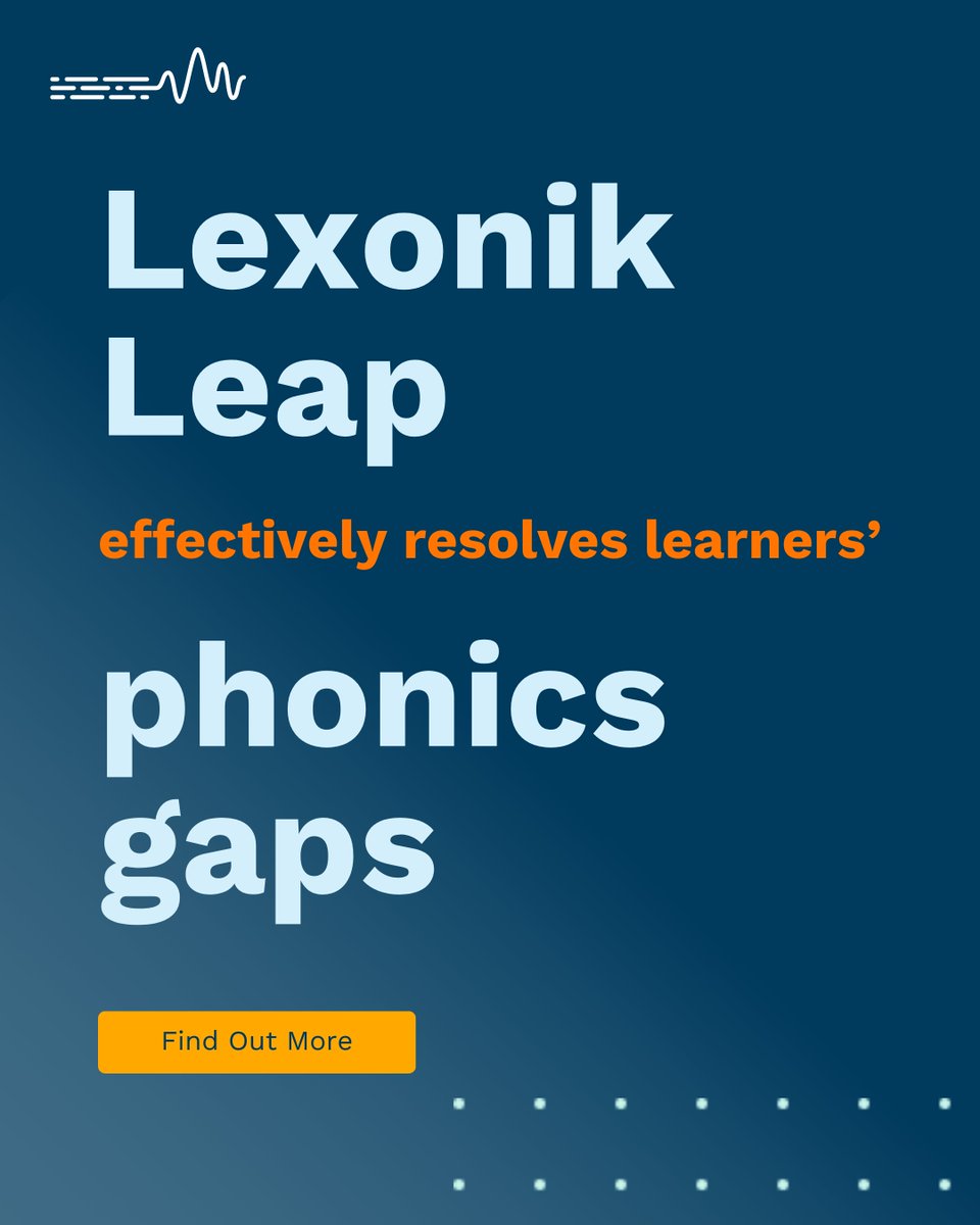 Lexonik Leap uses a research-based approach to effectively resolve phonics gaps for learners struggling to develop their reading and literacy skills.📚

Get Leap for your school or district today. ➡️ lexonik.com/contact

#lexonik #lexonikleap #literacy #literacyintervention