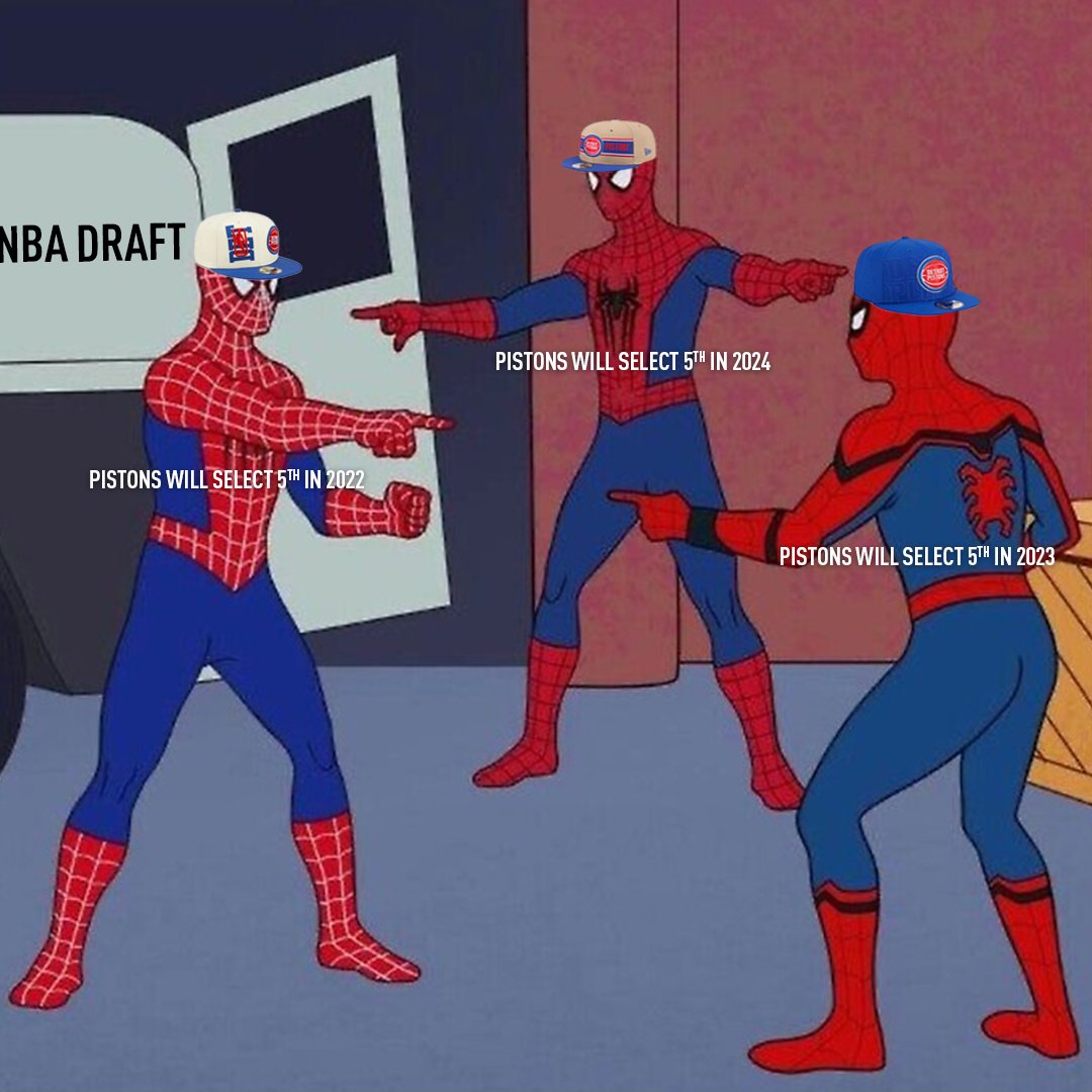 DetroitPistons's tweet image. It's deja vu all over again... all over again