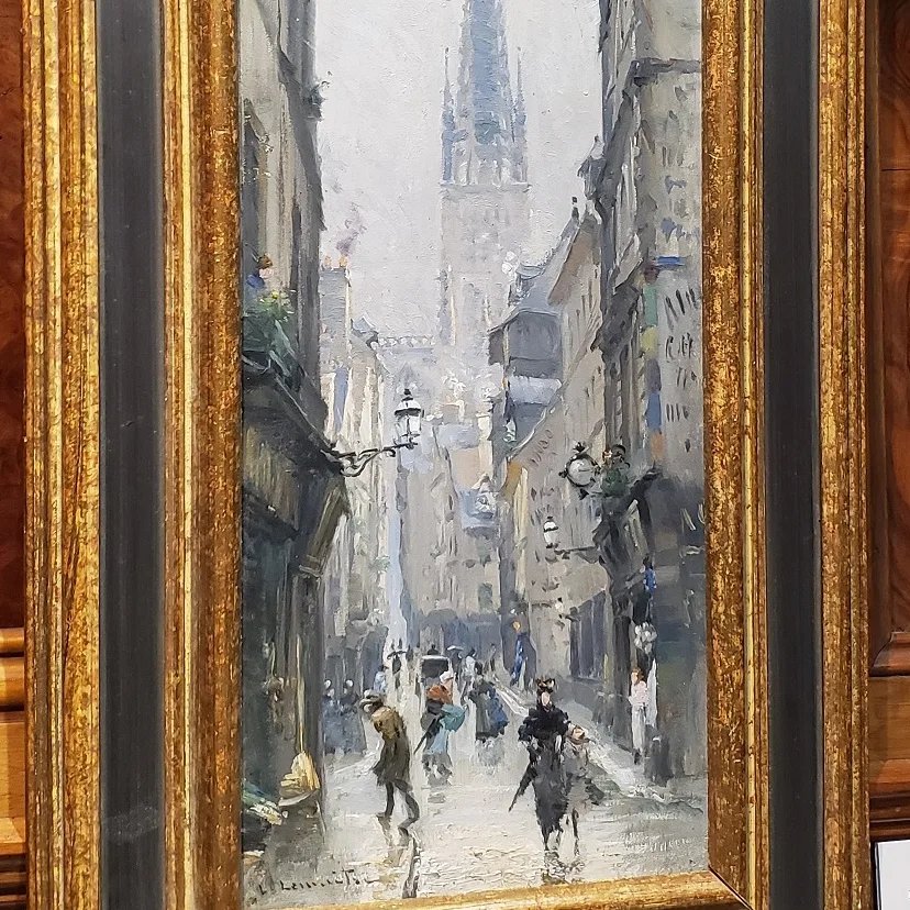 UrbanImpress's tweet photo. IMO the finest gallery in Rouen! Galerie D'art Antoine Bertran introduced to the incredible work of Rouen native son Léon-Jules Lemaître 1850-1905.
#rouenart #frenchart #postimpressionism #oilpainting #ruemoliere #gallerydistrict #lemaitre #art https://t.co/KB4AoqAc8N