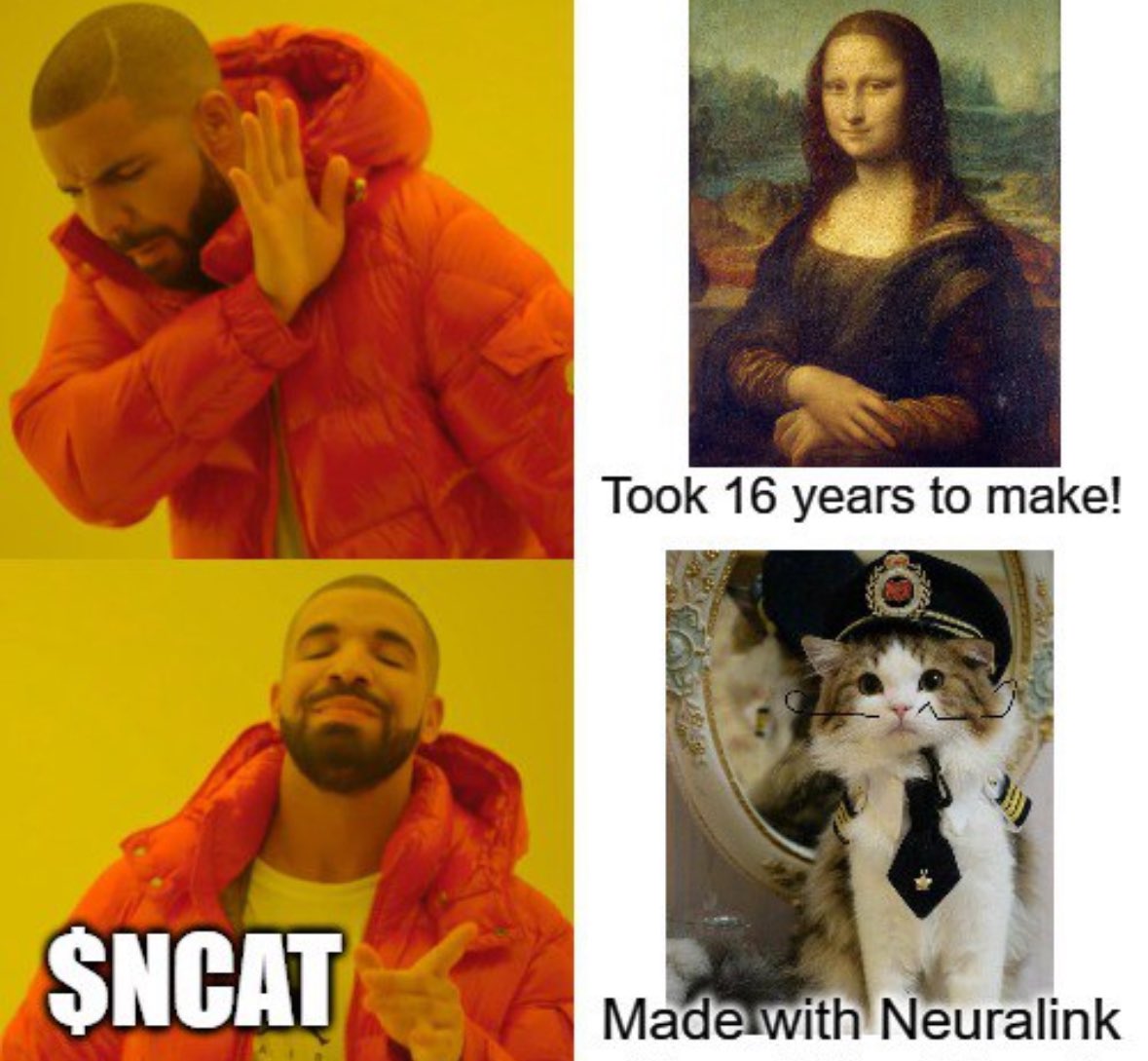$NCAT for life

#neuracat #erc20
