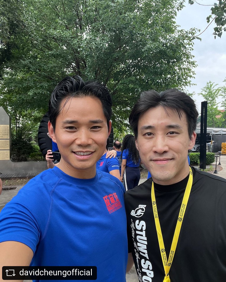 Congratulations David! 🎊 #repost David Cheung- 6 months ago I received a email saying I got accepted into training with the one and only Jackie Chan stunt team 🌟

Thank you #JackieChanStuntTeam and <a href="/kungfuphilip/">kungfuphilip123</a> for the best time ever🔥🙏🏼 #jcst #pandiumfusion