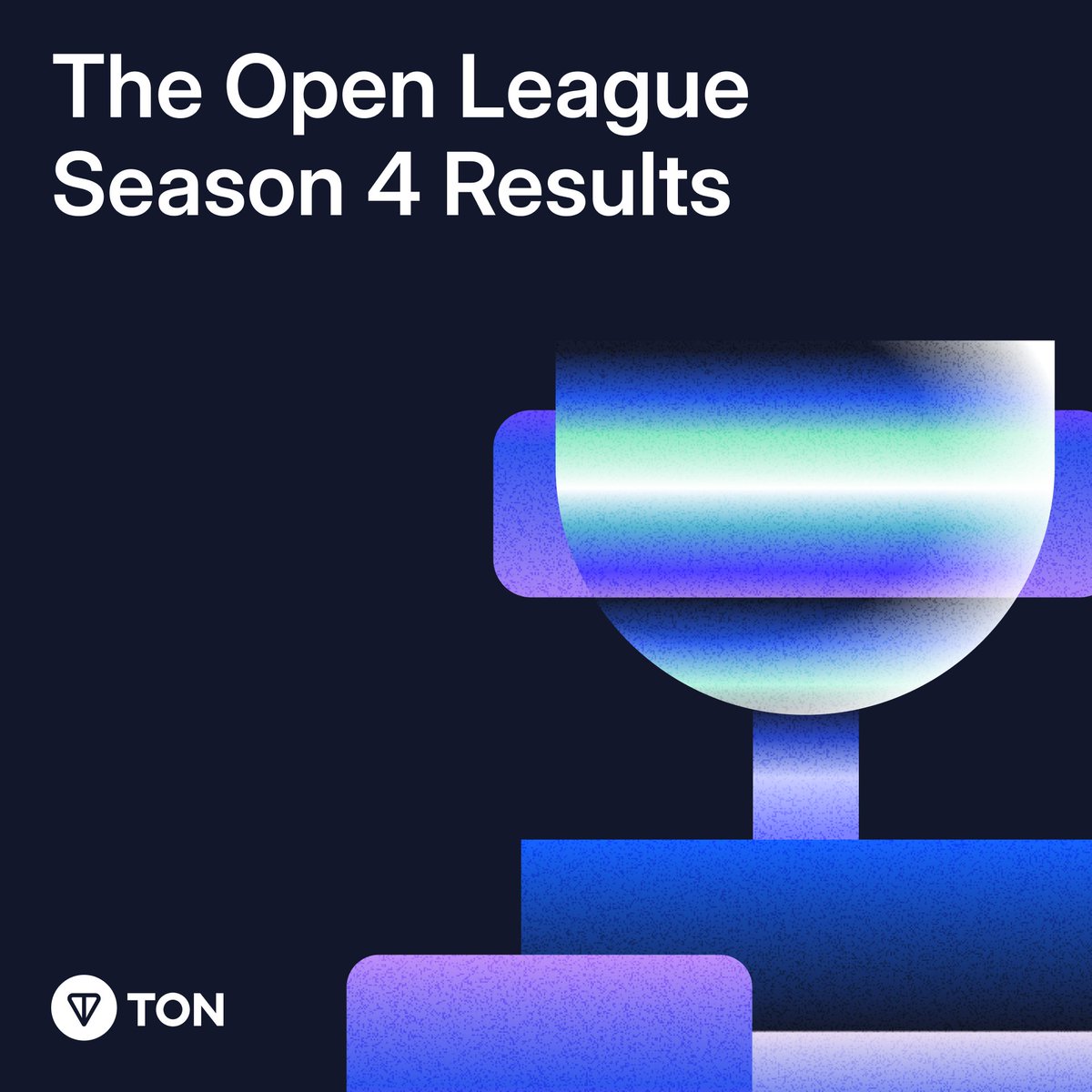🚀 <a href="/TONOpenLeague/">The Open League</a> S4 is over, get ready for S5!

Season 4 ended today at 11:00 AM UTC, with standout performances from both new and veteran teams.

Congrats to all the winners! 👏 They will receive their well-deserved prizes soon 💎

🧵⬇️