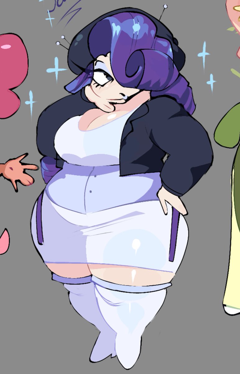 I’m gonna draw my rarity design and post it to tiktok again bc seeing people fuming for literal WEEKS over a cartoon pony is so funny to me