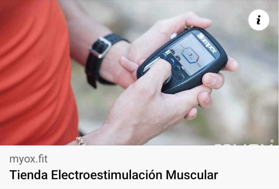 En #Myox cuentas con el mejor asesoramiento profesional, cursos de manejo y, por supuesto, los mejores precios. #ELECTROESTIMULACIÓN #COMPEX.

myox.fit/tienda-electro…
