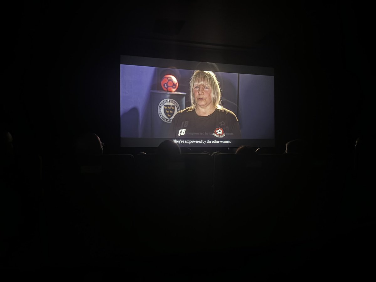 CarolBates's tweet photo. What an incredible evening! Still trying to take in how emotional that film was.  @ayscha_woods you did an amazing job with everything.  To see how far #womensrecfootball has come &amp; who it’s affected was brilliant. Can’t wait until the film comes out, to inspire more women. ❤️⚽️ https://t.co/z3GgkfXY4g