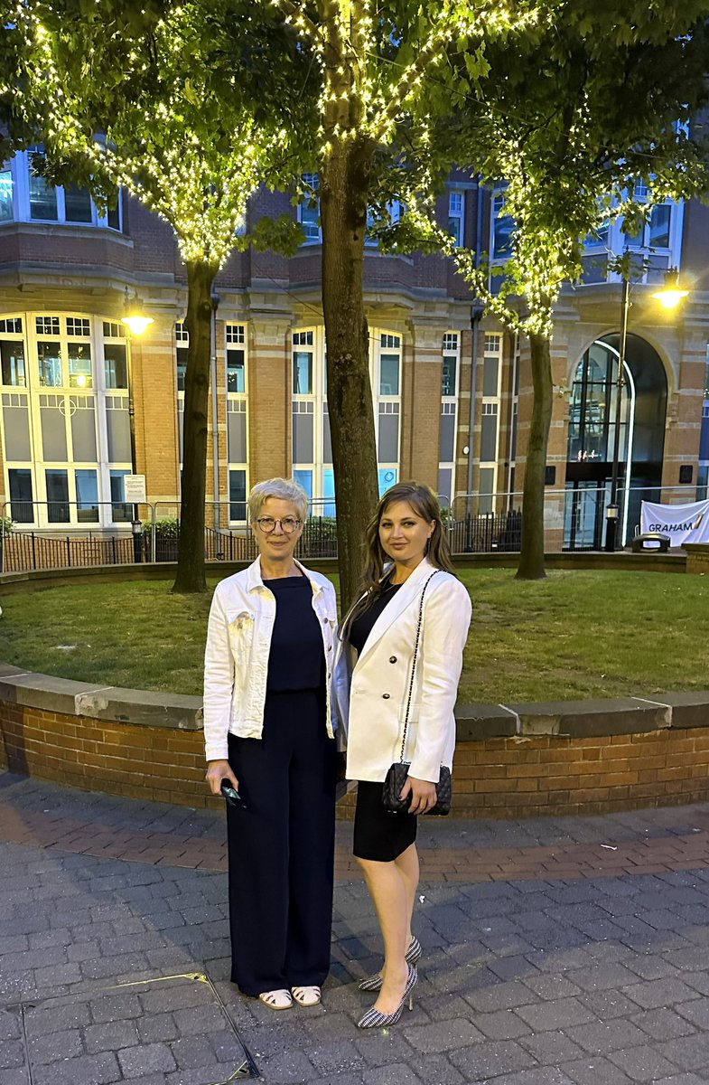 DorotaStyk's tweet photo. Great evening with @DrRebeccaGordon #ICWM https://t.co/1qsFJM9dZm